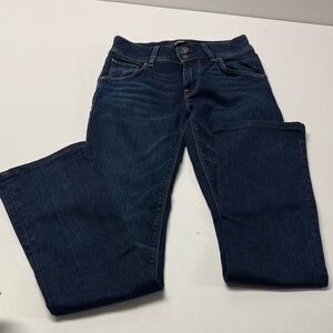 Hudson Jeans Dark Blue Beth Baby Boot Women's Jeans